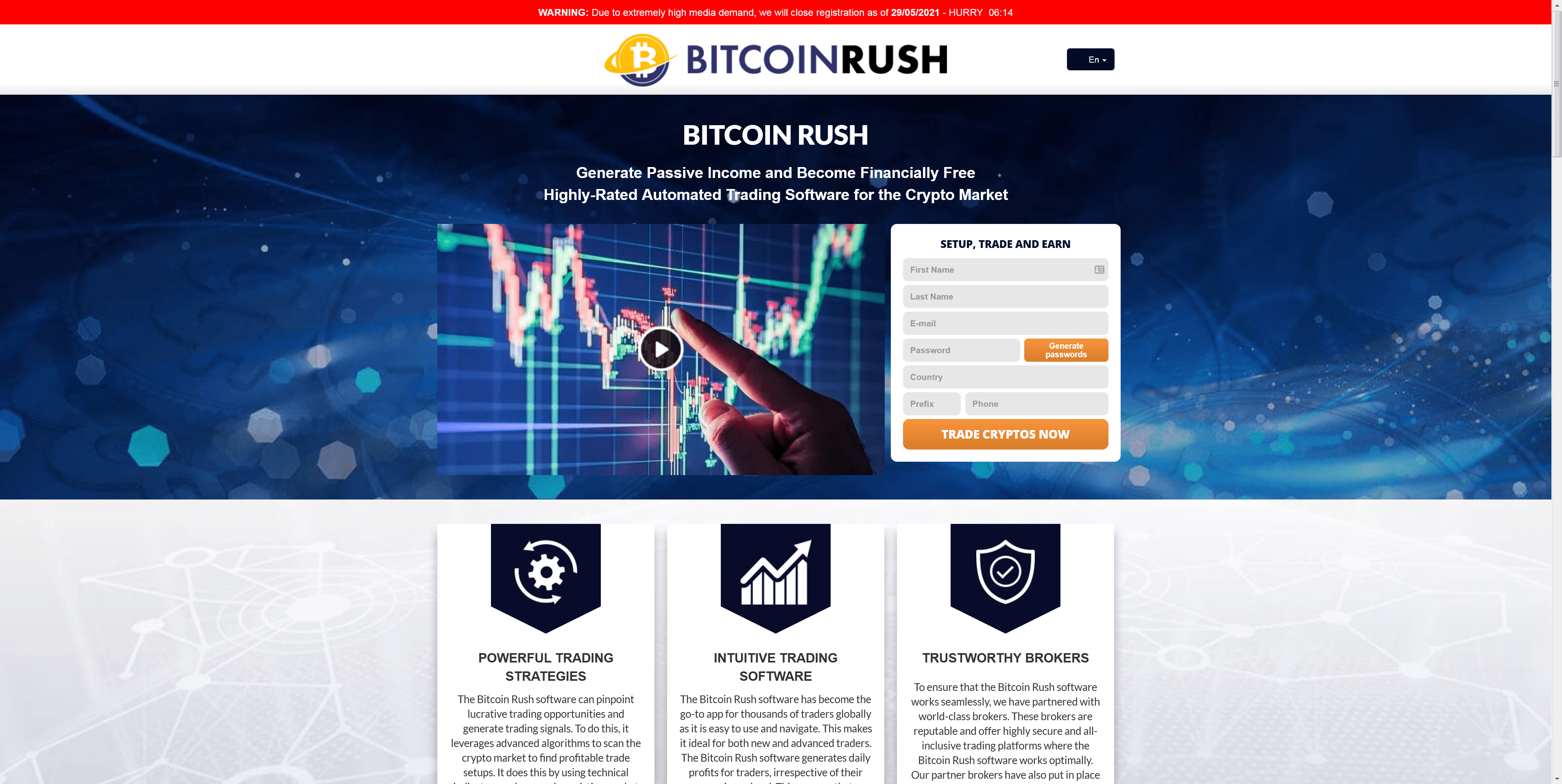 Bitcoin Rush Review Is It Scam Fake Or Safe Legit